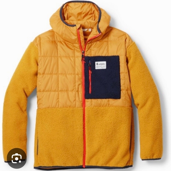 NEW Men's Lg Cotopaxi Hooded Hybrid Fleece Jacket - Picture 3 of 5